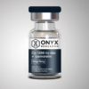 Ipamorelin and CJC-1295 No DAC 5mg / 5mg research peptide blend vial with lyophilized powder in lab packaging