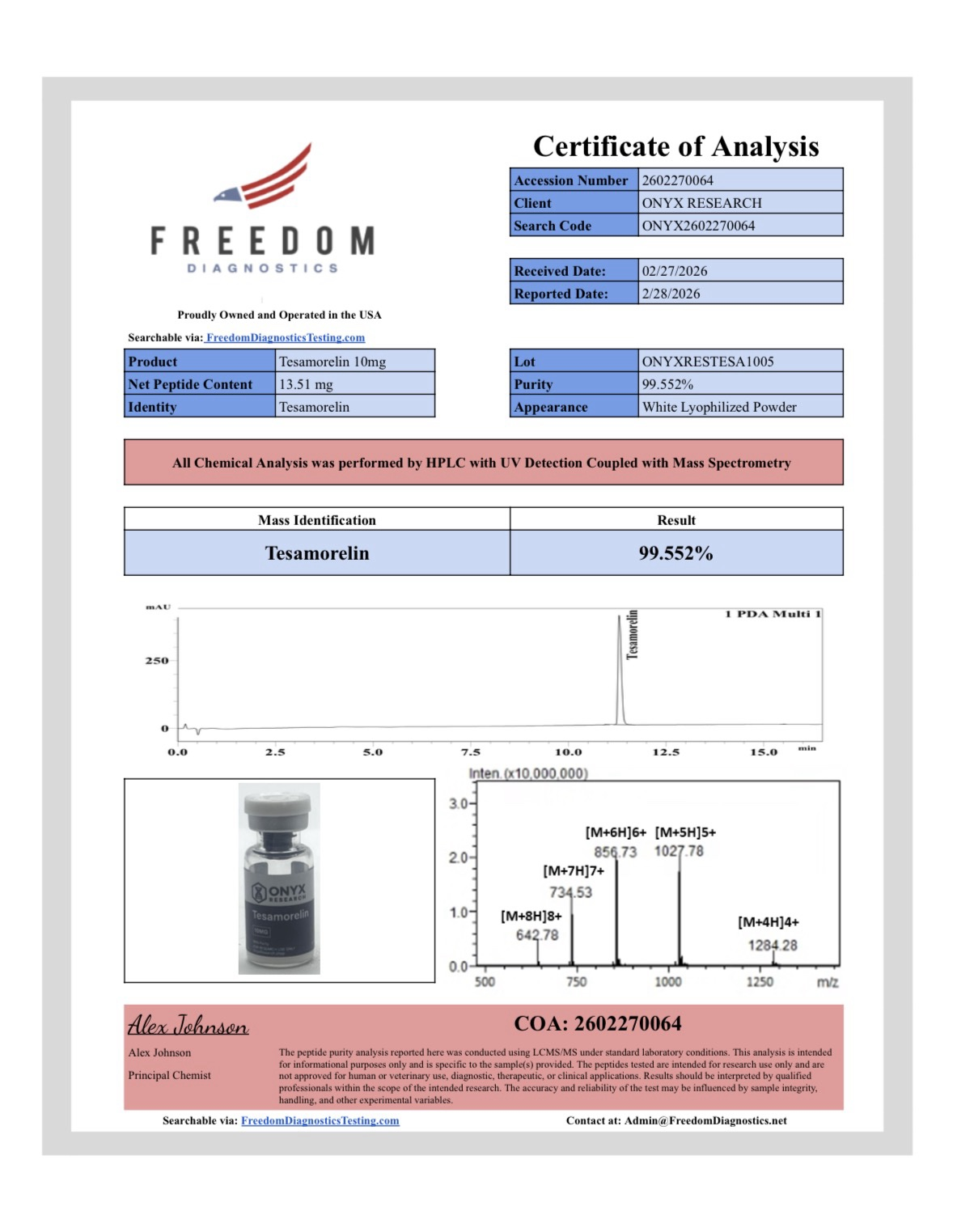 Tesamorelin 10mg - Image 2