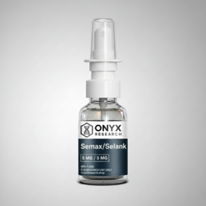 Selank Semax Nasal Spray research peptide vial ≥99% purity laboratory grade sterile solution