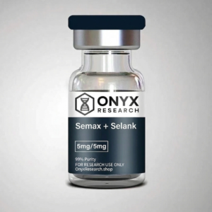 Selank Semax Blend 10mg high purity research peptide lyophilized vial white powder lab grade