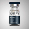 GLP-2 TZ research peptide vial containing lyophilized powder in laboratory-grade packaging