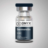 Sermorelin 5mg research peptide lyophilized powder vial with laboratory-grade purity